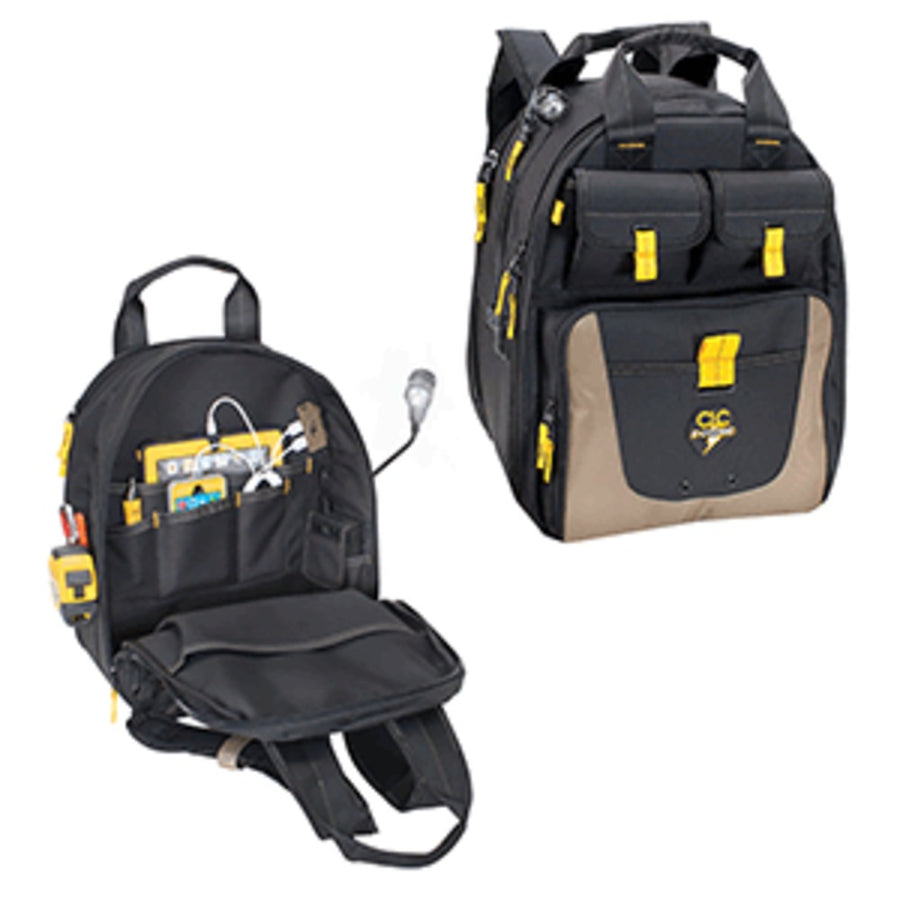Clc E-charge Lighted Usb Charging Tool Backpack