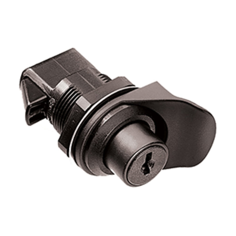 Southco Keylocking Flush/knob Latch - Black Plastic