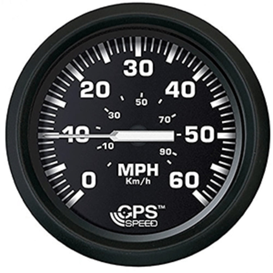 Faria Euro Black 4 Speedometer 60mph -gps