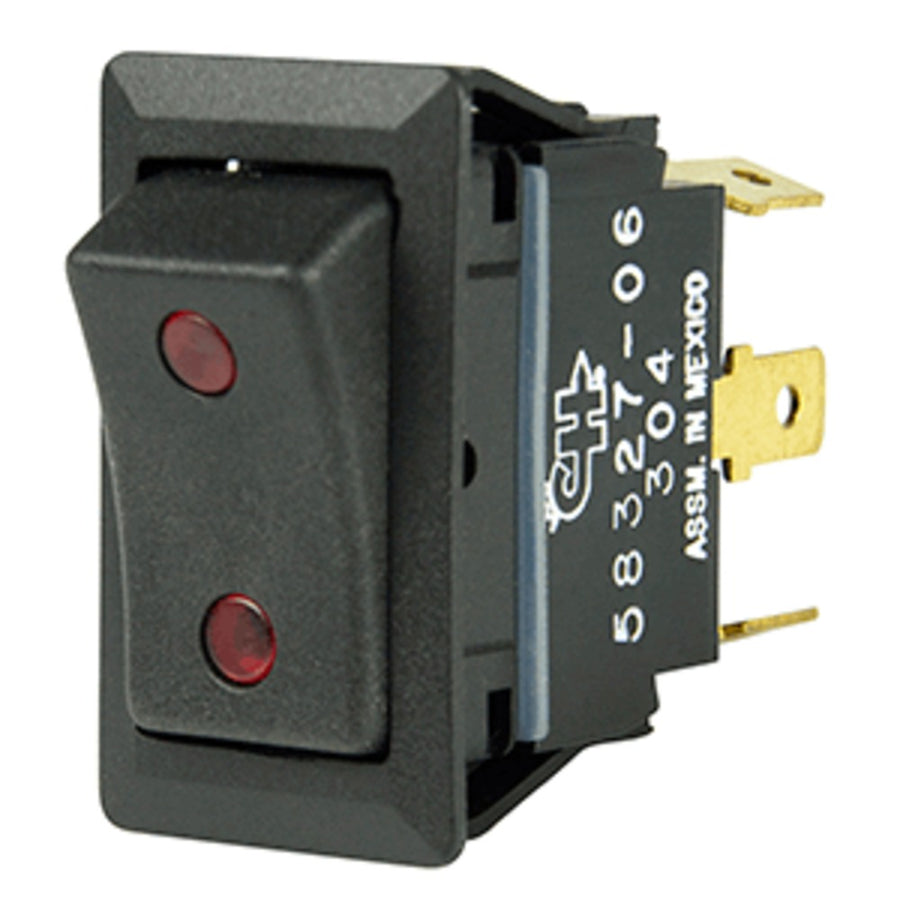 Bep Spdt Rocker Switch - 2-leds - 12v/24v - On/off/on