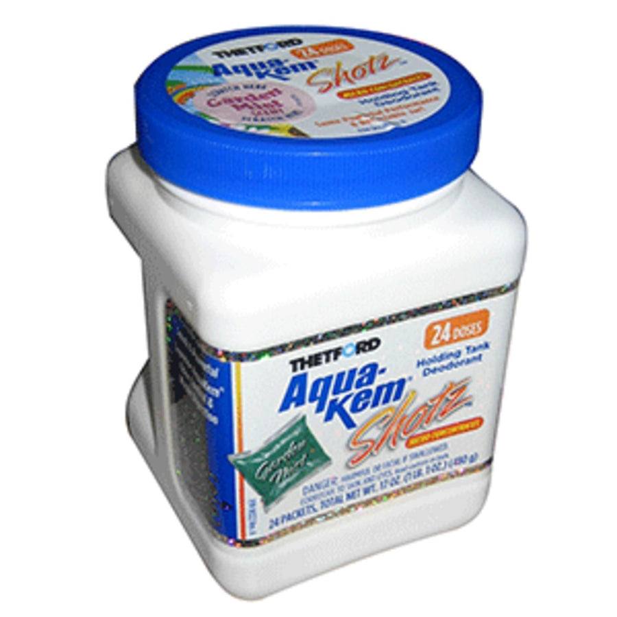 Thetford Aqua-kem Shotz - 24 Toss-ins Holding Tank Deodorant - Garden Mist