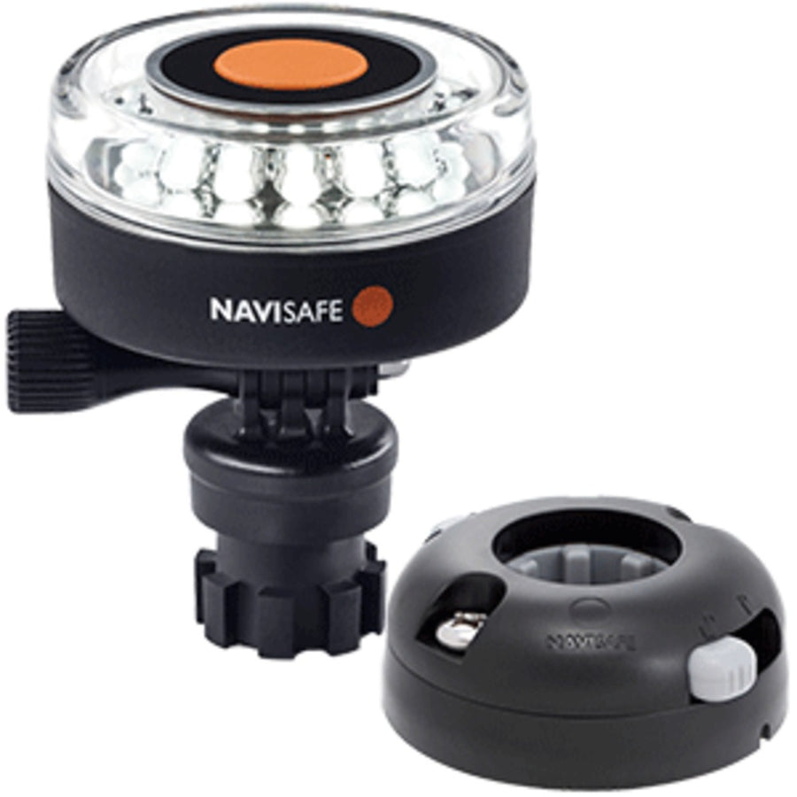 Navisafe Navilight 360° 2nm White W/navimount Base & Horizontal Mount - Black