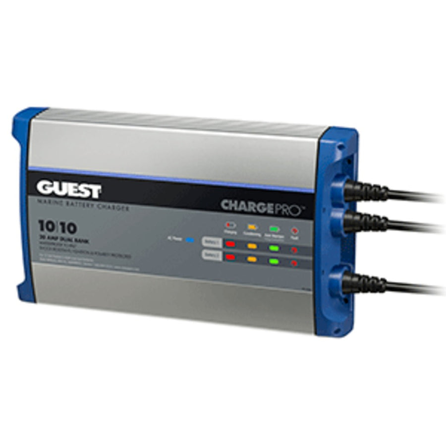 Guest On-board Battery Charger 20a / 12v - 2 Bank - 120v Input