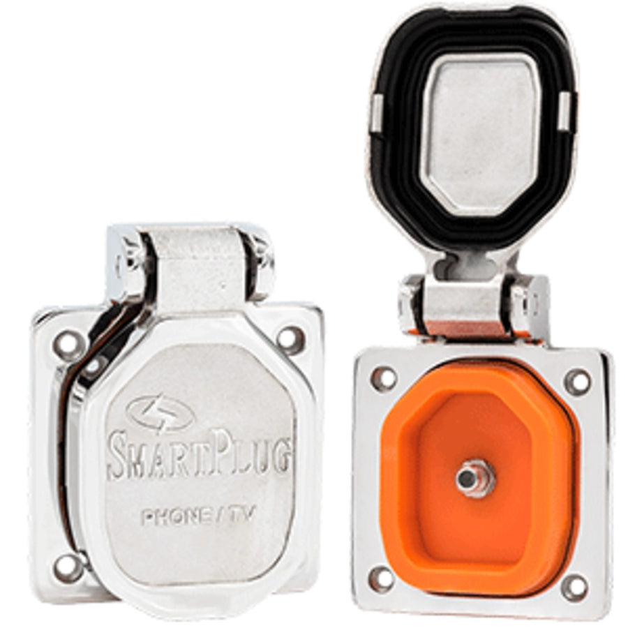 Smartplug Tv/internet Connector - Stainless Steel