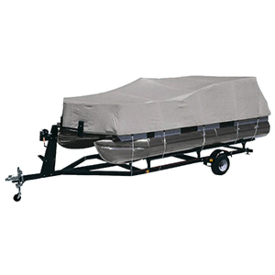 Dallas Manufacturing Co. Heavy-duty 300 D Polyester Pontoon Cover - Fits 17' - 20' W/beam Width To 102