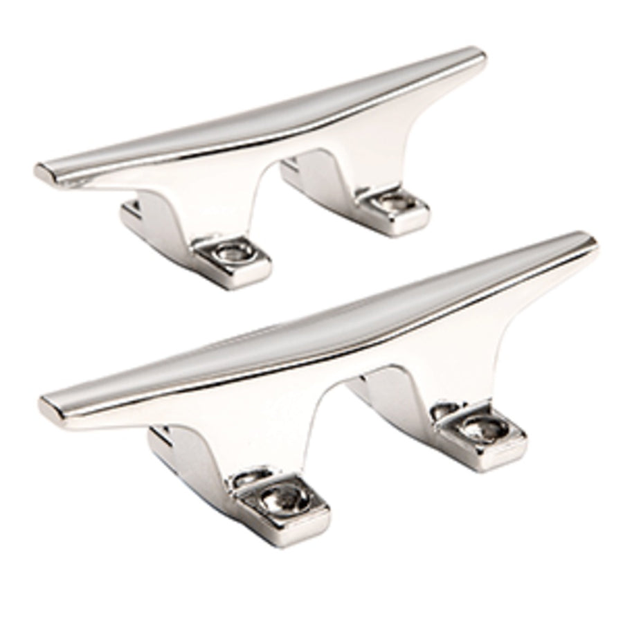 Attwood Zamak Chrome Plated Zinc Cleats - Pair - 4-1/2