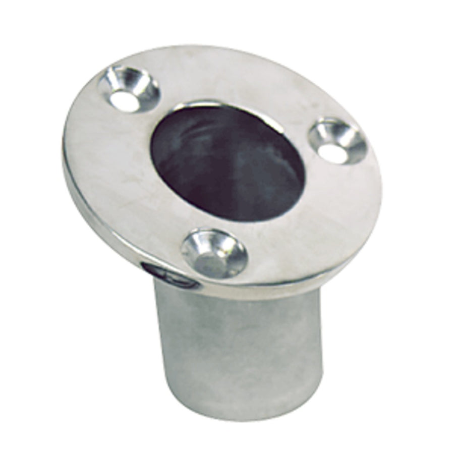 Whitecap Flush Mount Flag Pole Socket - Stainless Steel - 1-1/4 Id