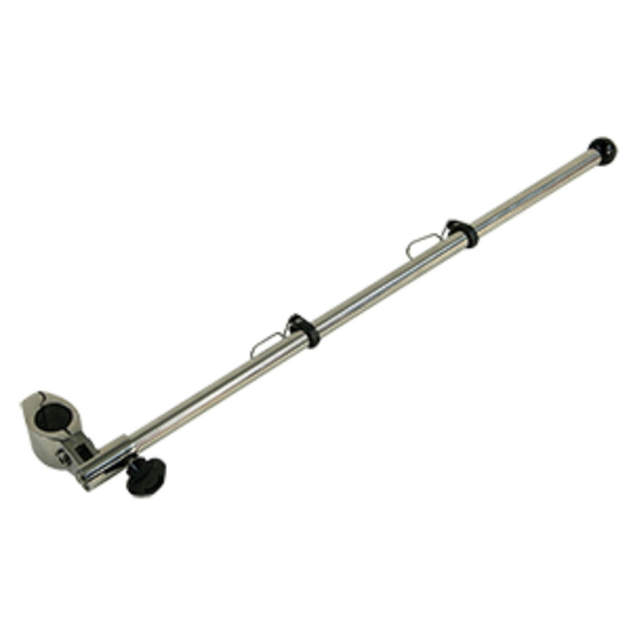 Whitecap Clamp-on Flag Pole - 1/2 Diameter Stainless Steel Clamp & Pole