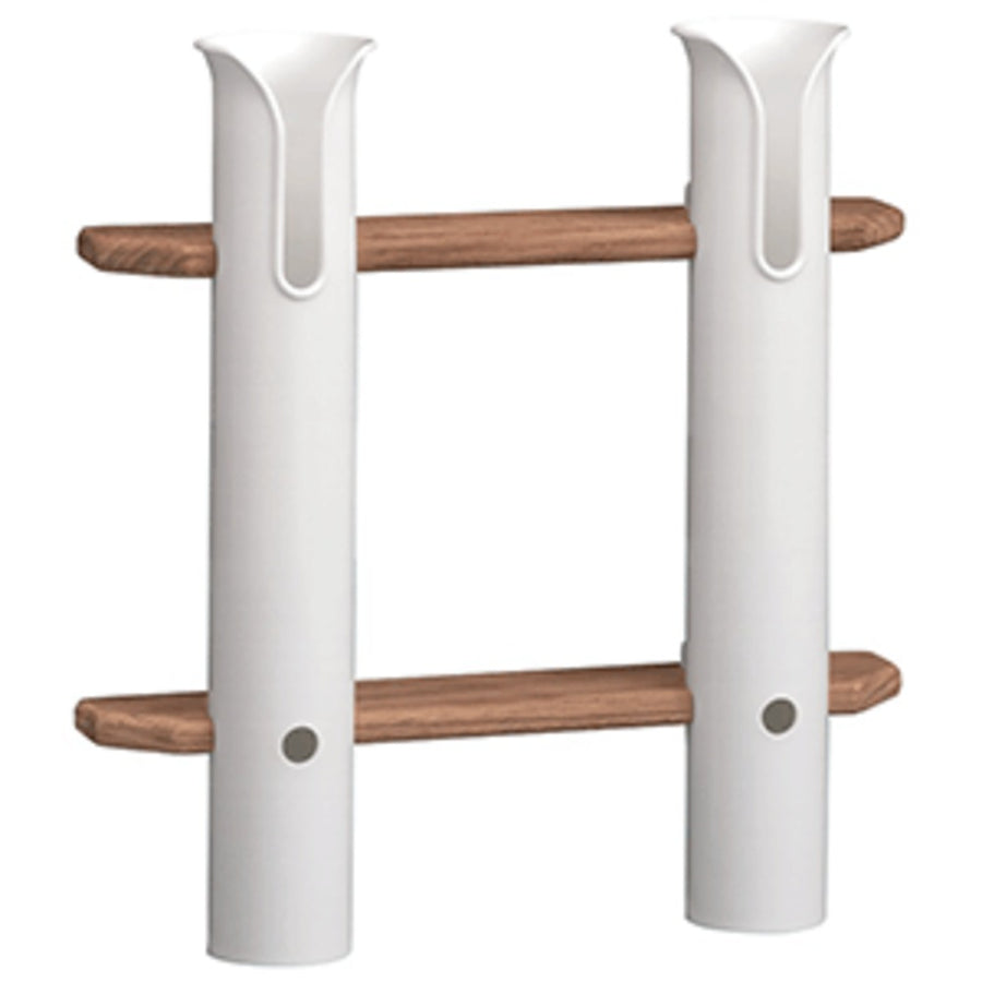Whitecap Teak 2-rod Tournament Storage Rack