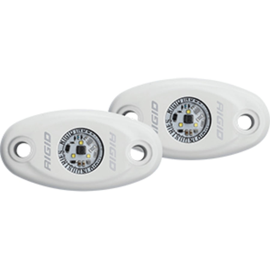 Rigid Industries A-series White High Power Led Light - Pair - Natural White