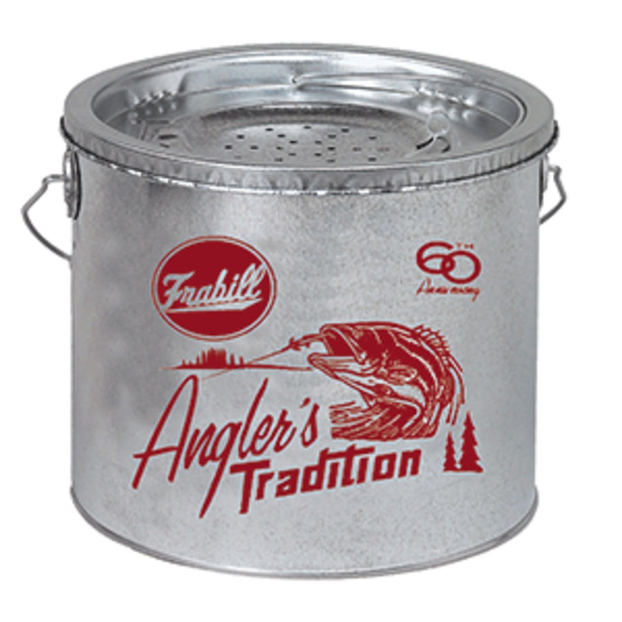Frabill Galvanized 2-piece Wade Floating Bucket - 8 Quart