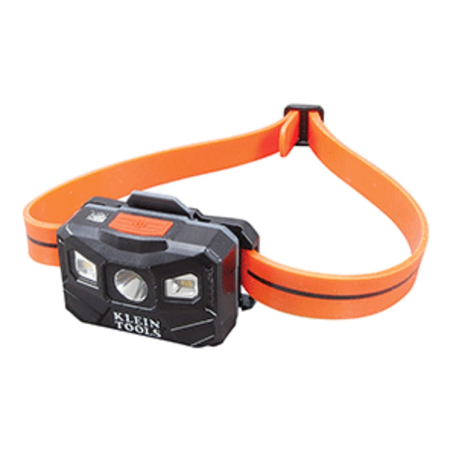 Klein Tools Rechargeable Auto-off Headlamp W/usb - Black/orange