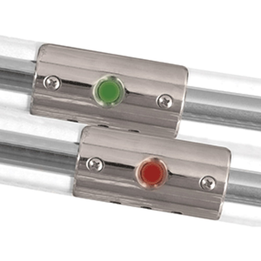 Taco Rub Rail Mounted Navigation Lights For Boats Up To 30' - Port & Starboard Included