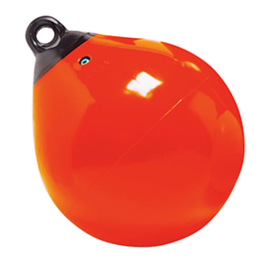 Taylor Made 18 Tuff End™ Inflatable Vinyl Buoy - Orange