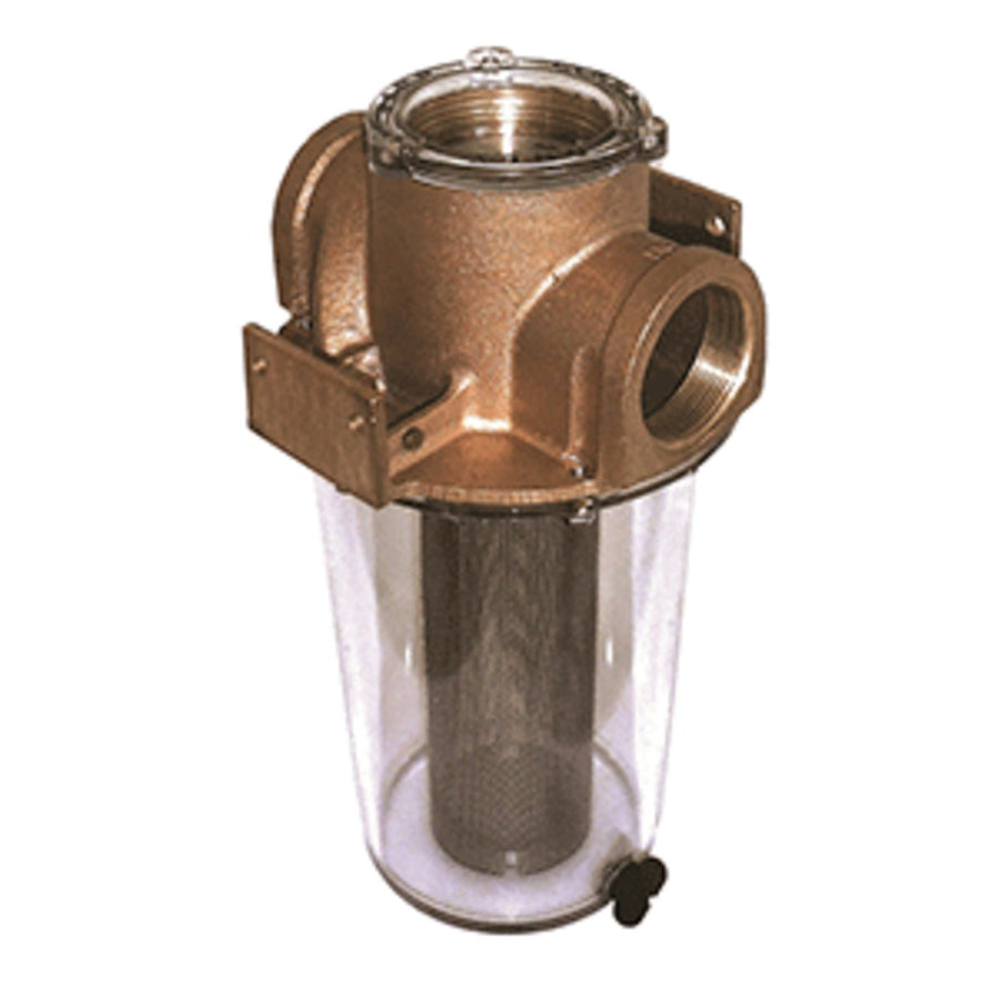 Groco Arg-500 Series 1/2 Raw Water Strainer W/stainless Steel Basket