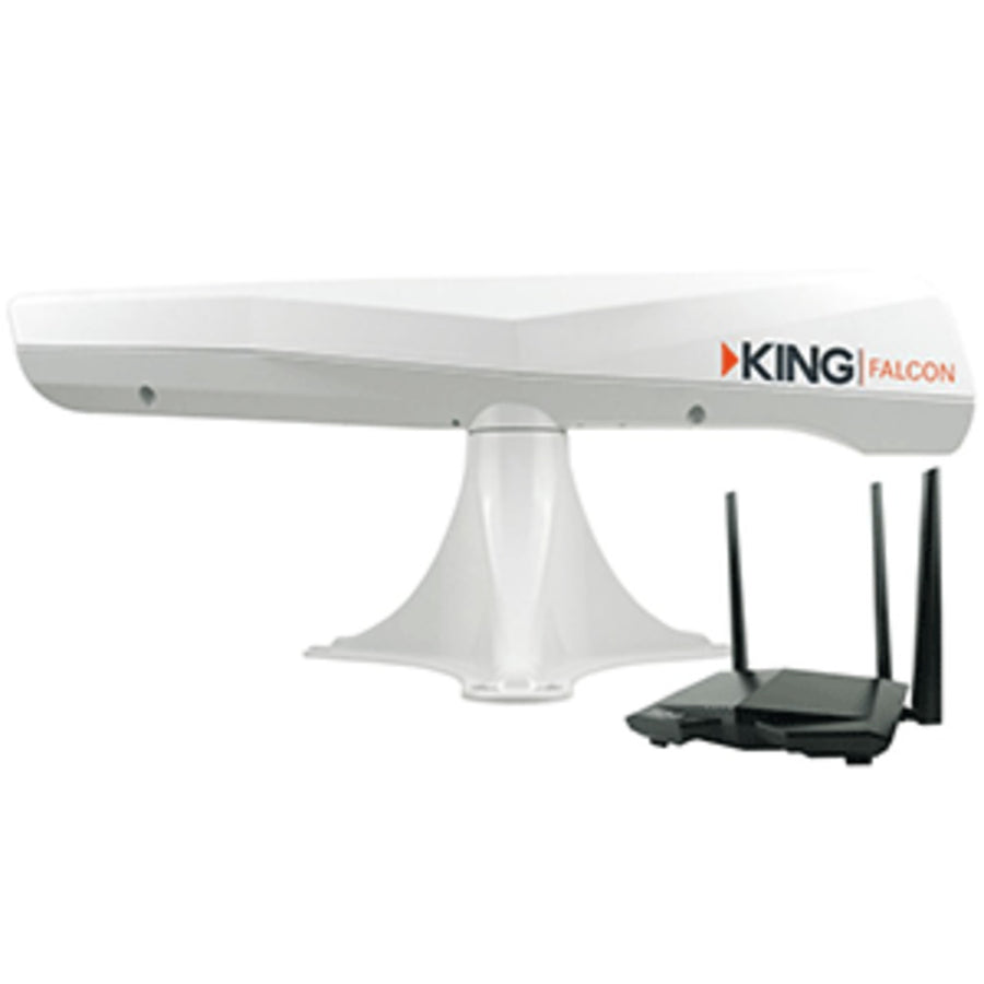 King Falcon™ Directional Wi-fi Extender - White