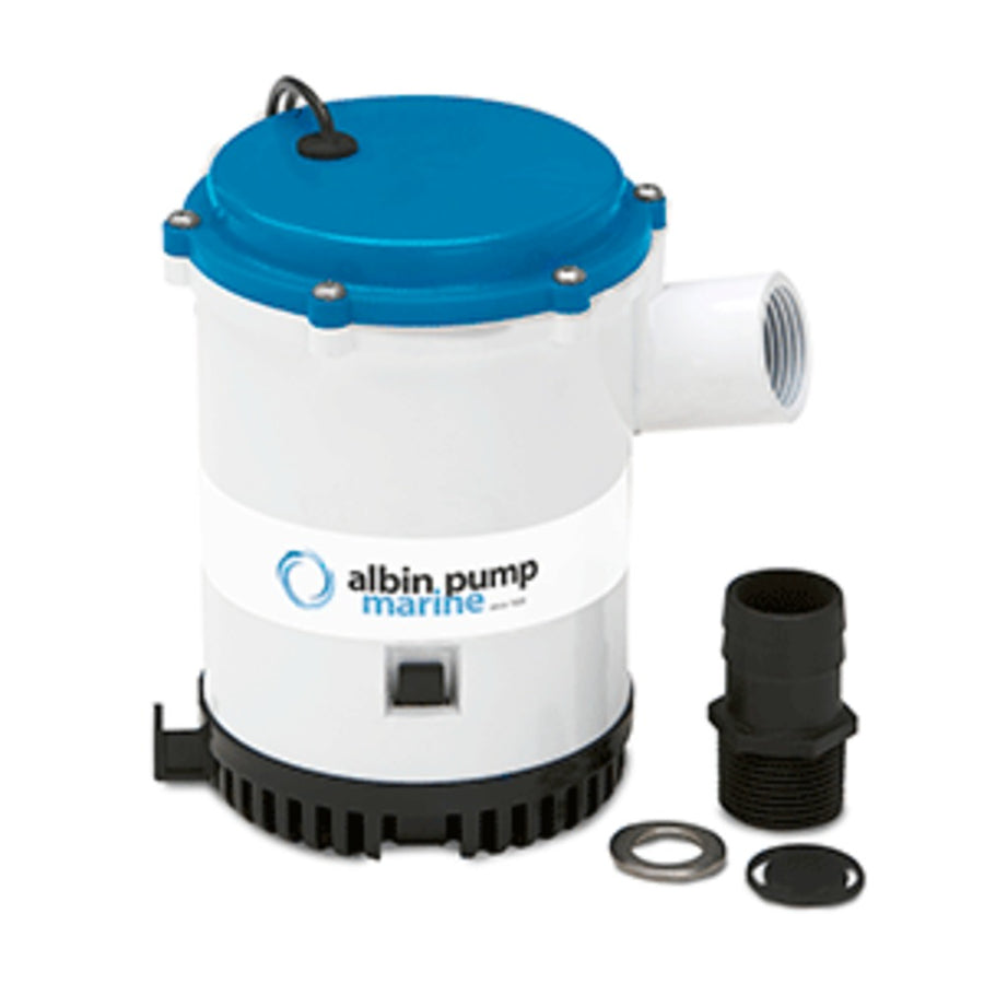 Albin Pump Bilge Pump Heavy Duty 1750 Gph - 12v