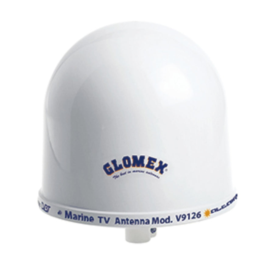Glomex 10 Dome Tv Antenna W/auto Gain Control & Mount