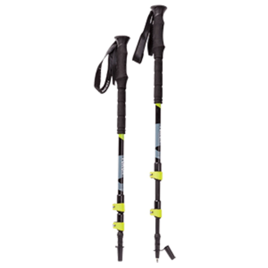 Yukon Pro Trekking Poles - Gray/black/neon Green