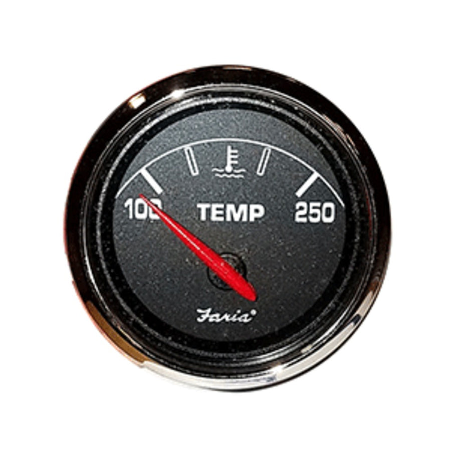 Faria 2 Water Temp Gauge F/bayliner - Black