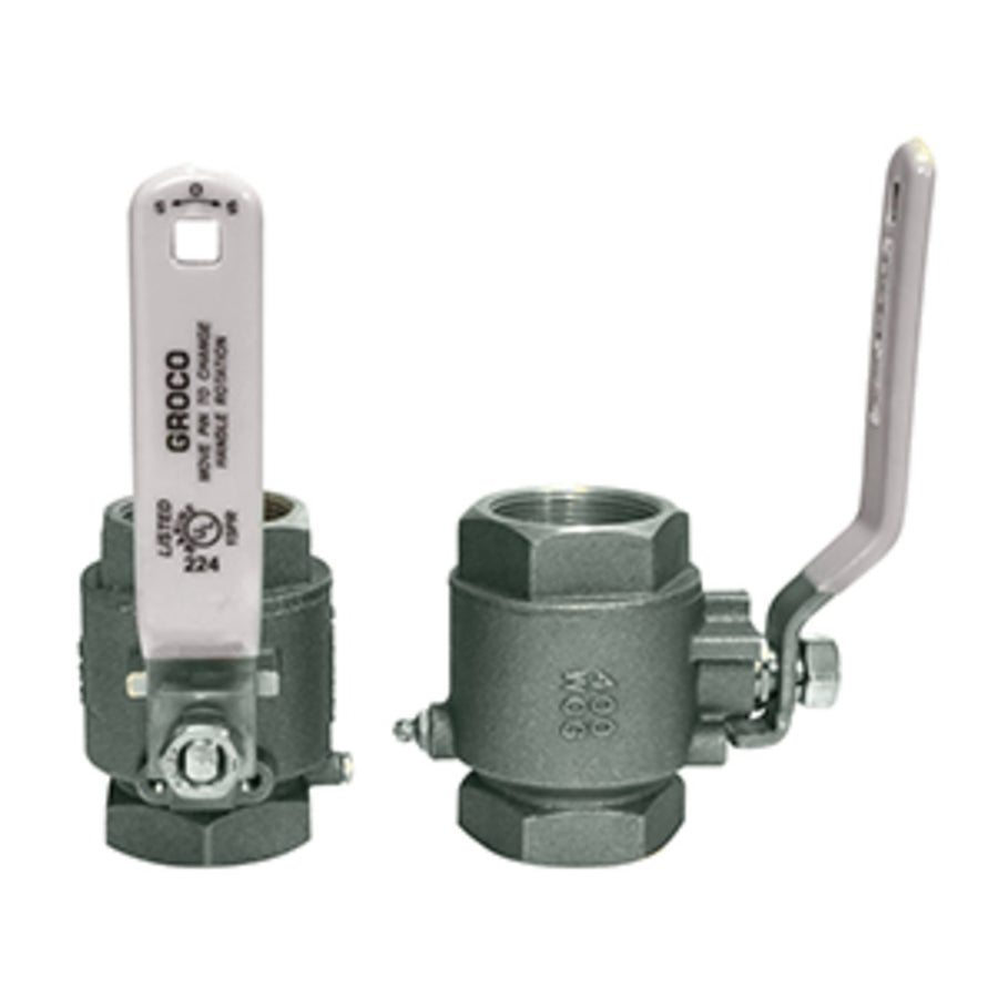 Groco 1/2 Npt Stainless Steel In-line Ball Valve