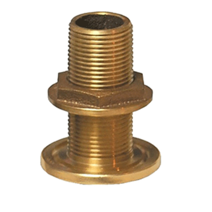 Groco 1-1/2 Nps Npt Combo Bronze Thru-hull Fitting W/nut