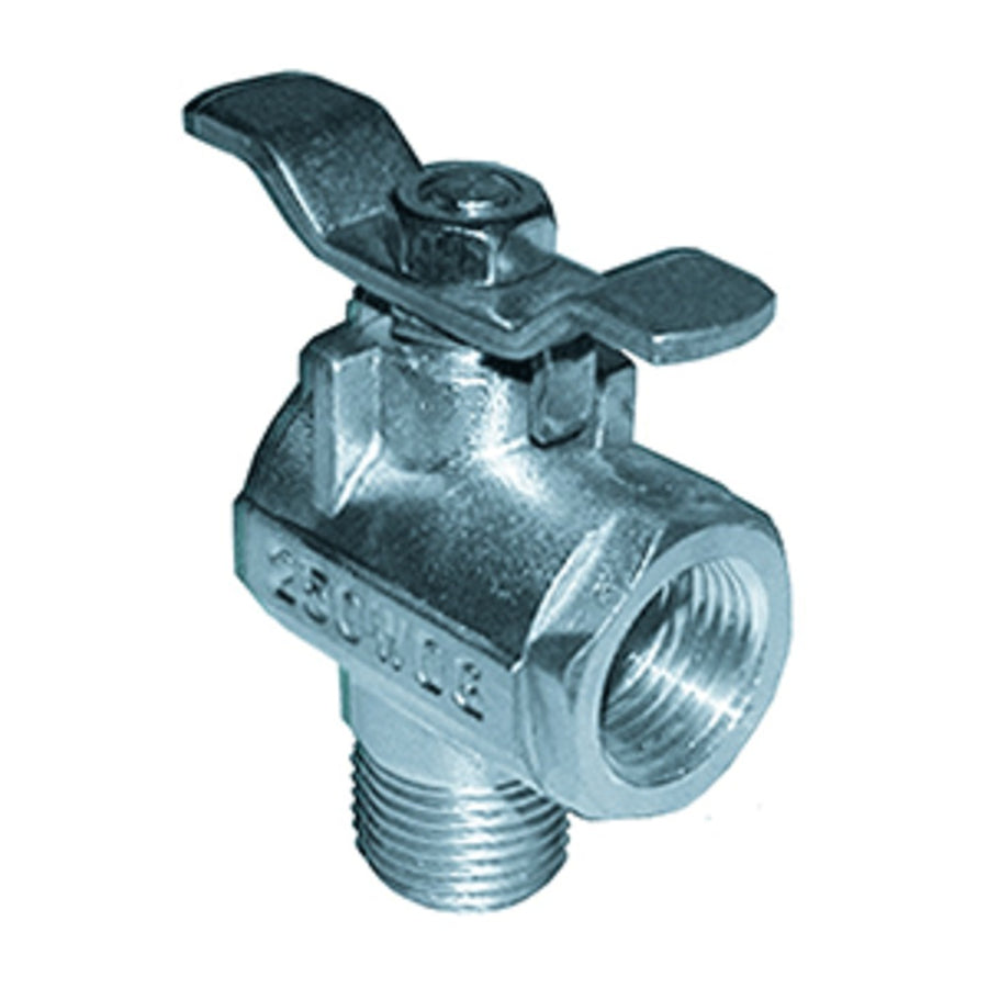 Groco 1/2 Npt 90° Stainless Steel Fuel Valve