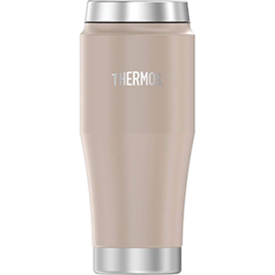 Thermos Vacuum Insulated Stainless Steel Travel Tumbler - 16oz - Matte Stone Gray