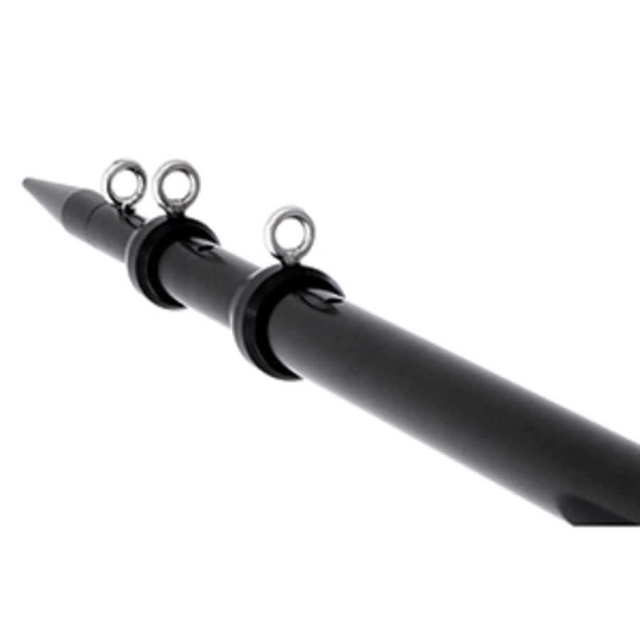 Tigress Xd Telescoping Aluminum Center Rigger Pole - 8' - Black