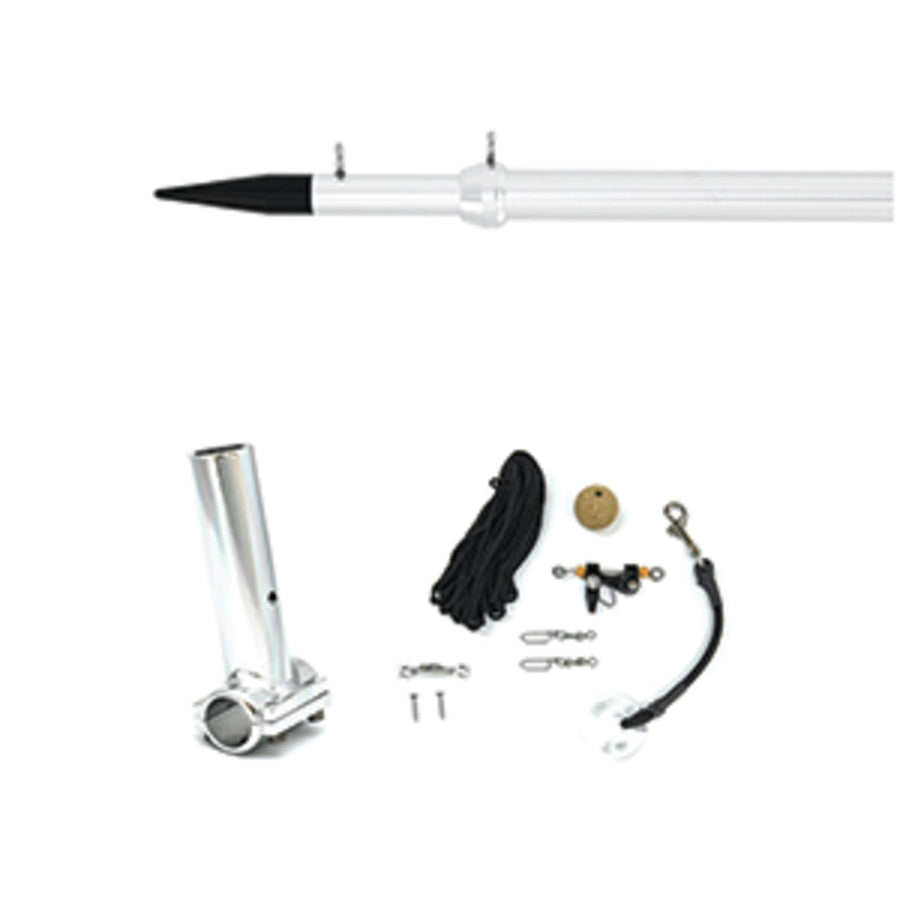 Tigress Center Rigger Clamp-on System - Silver