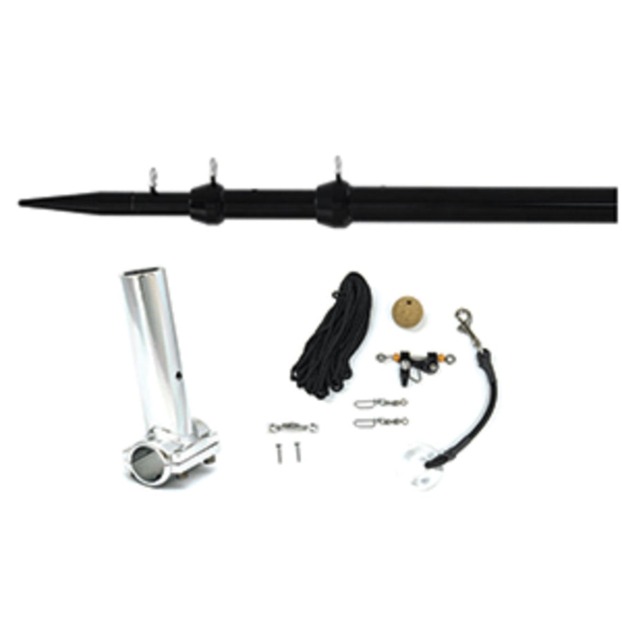 Tigress Center Rigger Clamp-on System - Black