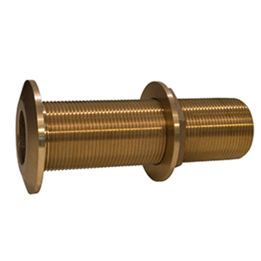 Groco 3/4 Bronze Extra Long Thru-hull Fitting W/nut