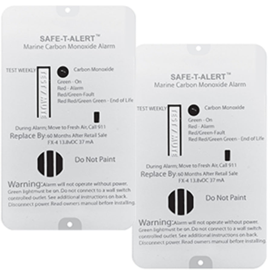 Safe-t-alert Fx-4 Carbon Monoxide Alarm - 2-pack