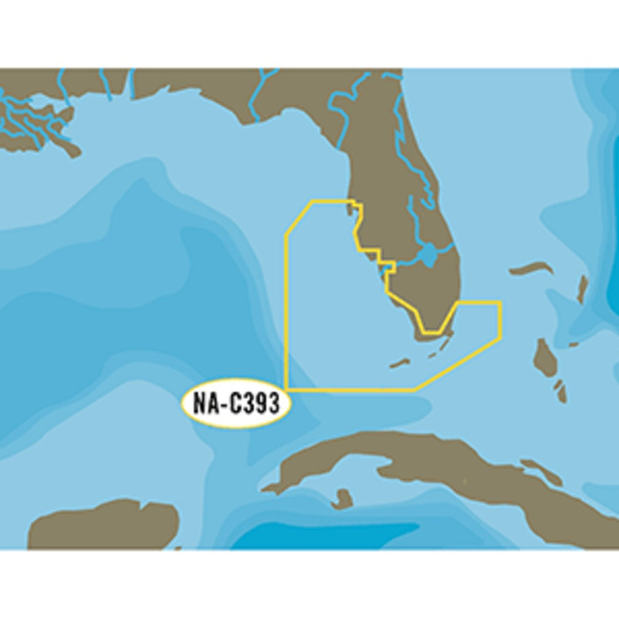 C-map Nt+ Na-c393 Miami To Key West To Tampa - C-card Format
