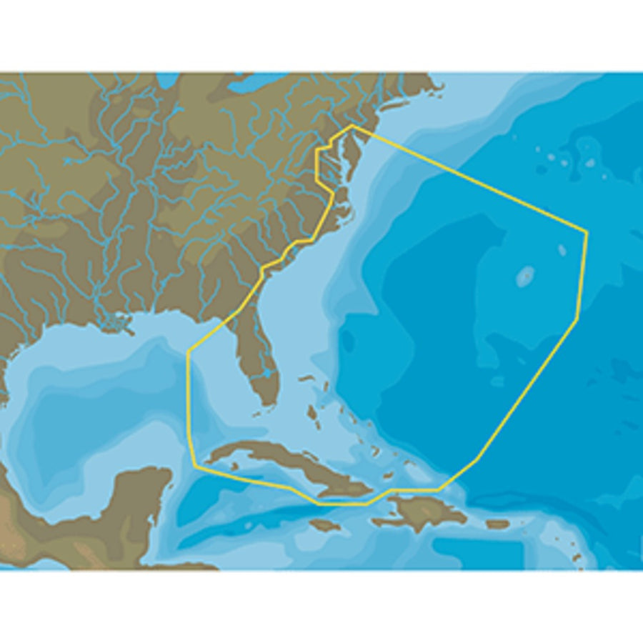C-map 4d Na-063 Chesapeake Bay To Cuba - Microsd™/sd™