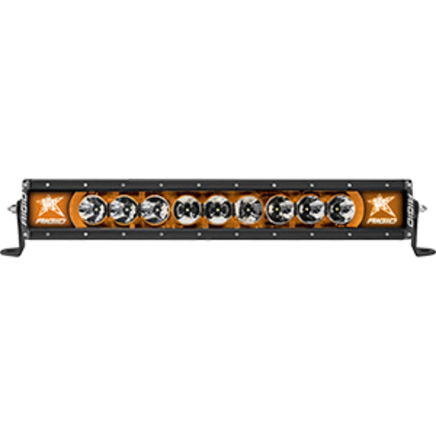 Rigid Industries Radiance+ 20 Amber Backlight Black Housing