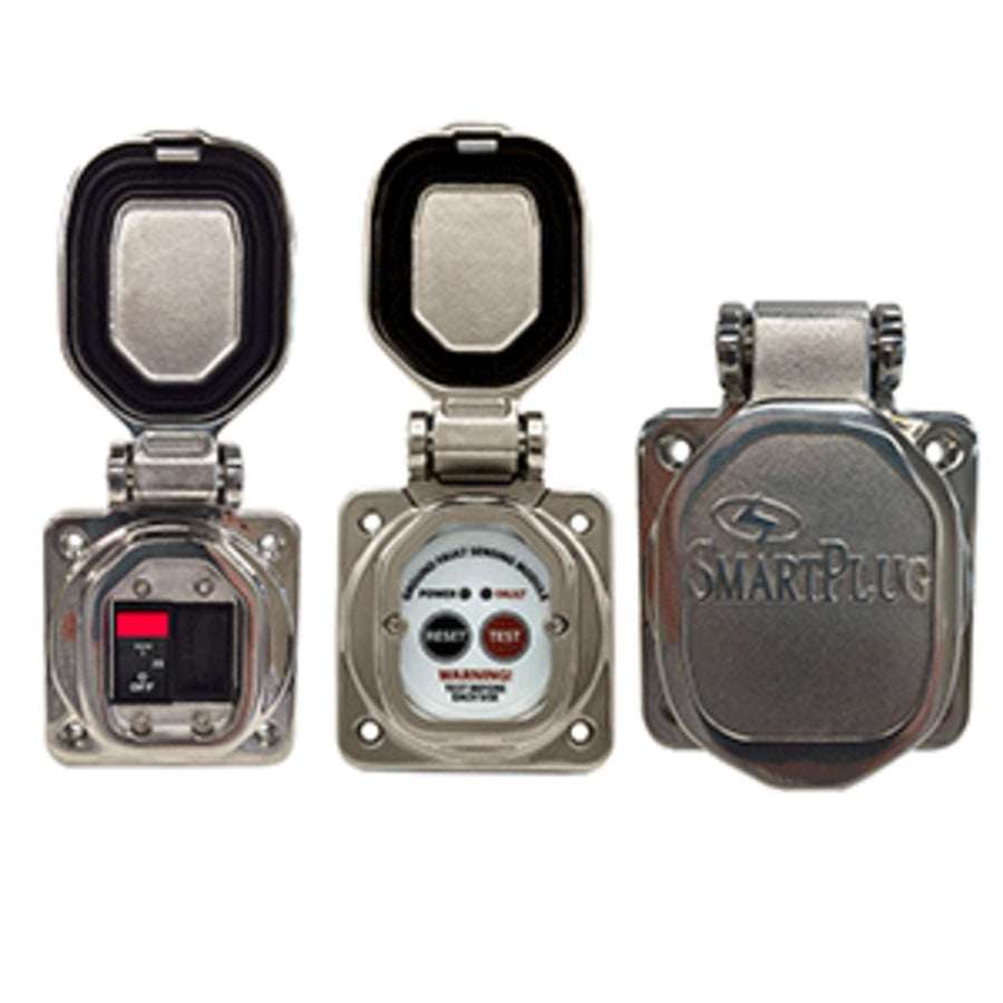 Smartplug Combo Kit W/elci Sensor & 50 Amp Breaker/stainless Steel Door