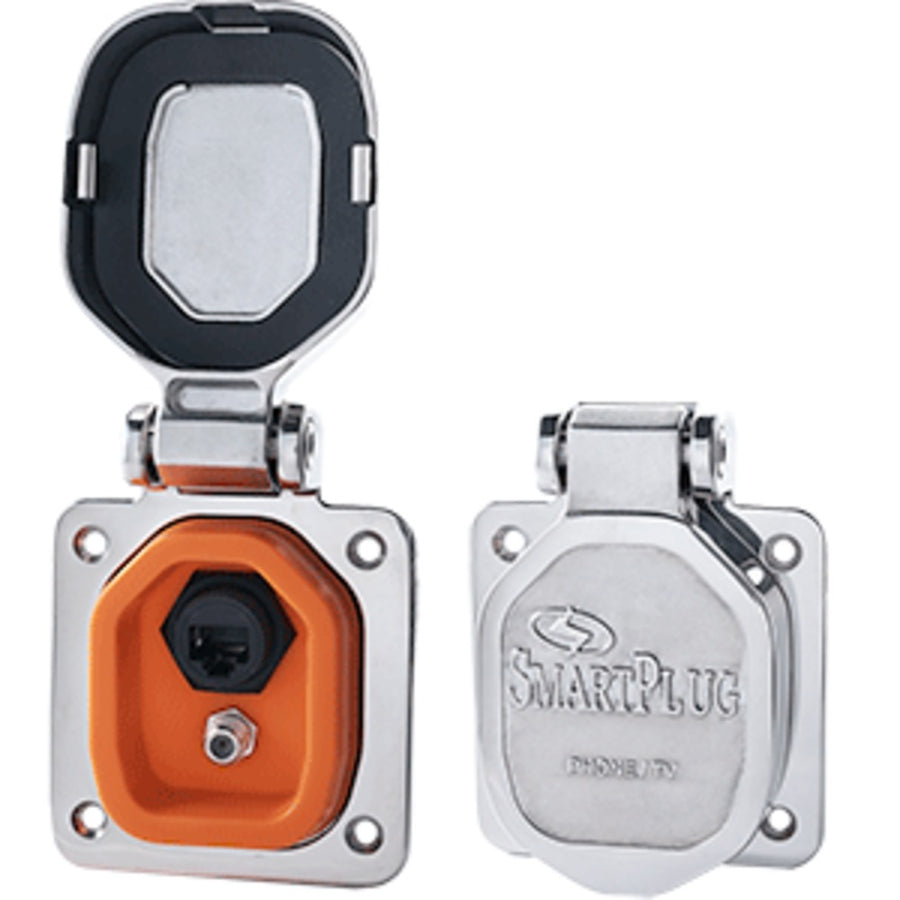 Smartplug Combo Single Coax Tv/ethernet Connector