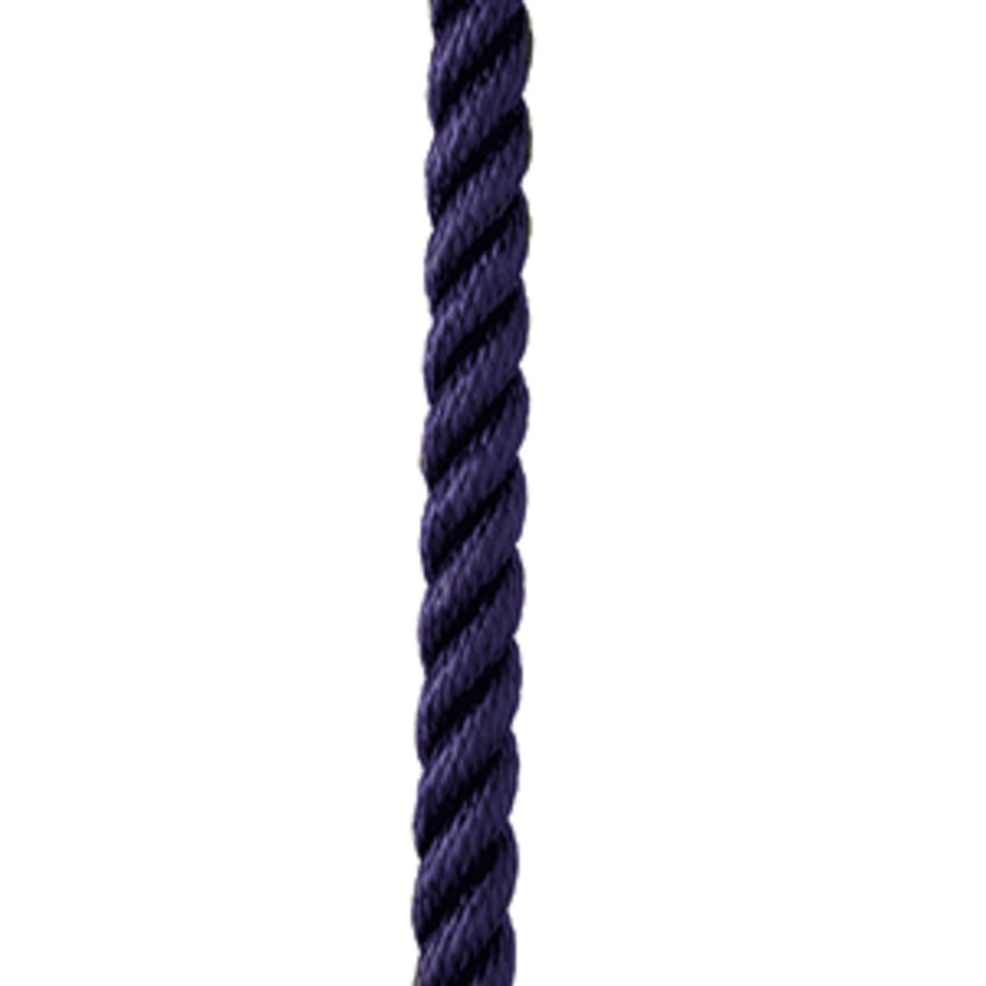 New England Ropes 5/8 X 35' Premium Nylon 3 Strand Dock Line - Navy Blue