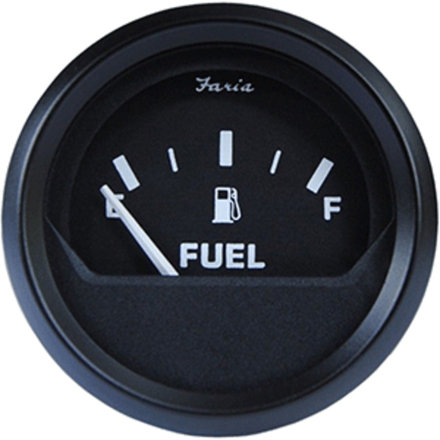 Faria Euro Black 2 Fuel Level Gauge (e-1/2-f) *bulk Case Of 24*