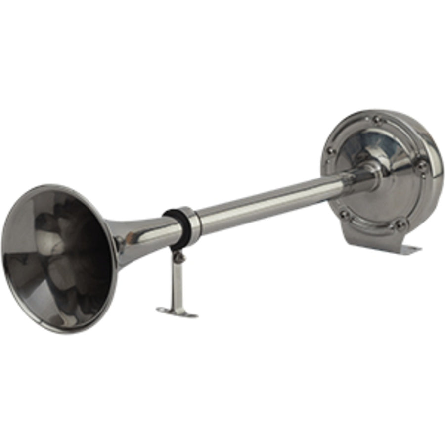 Sea-dog Maxblast Stainless Steel Trumpet 12v Horn - Single