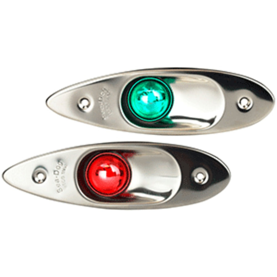 Sea-dog Stainless Steel Flush Mount Led Side Lights