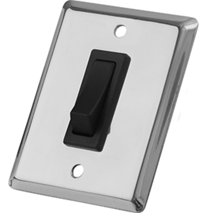 Sea-dog Single Gang Wall Switch - Stainless Steel