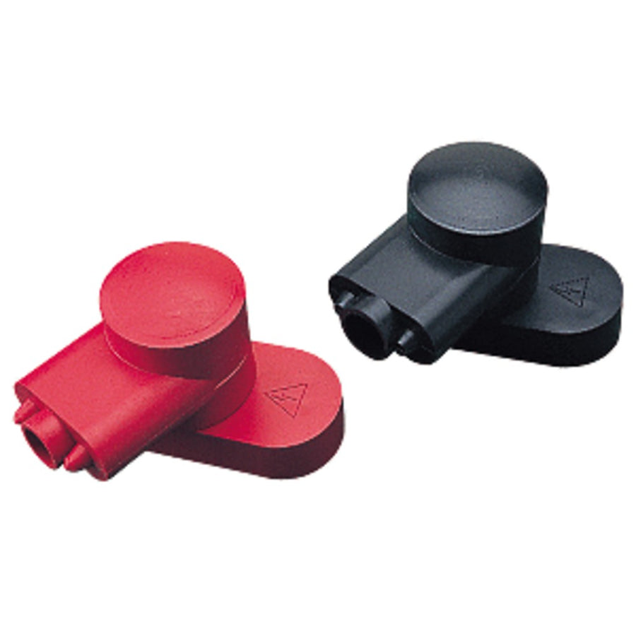 Sea-dog Rotating Battery Terminal Covers - Red/black - 1/2