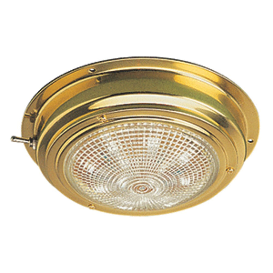 Sea-dog Brass Led Dome Light - 4 Lens