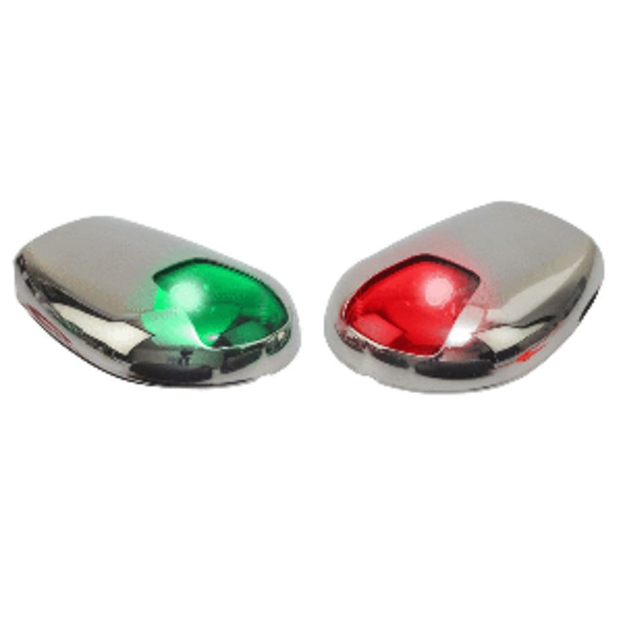 Sea-dog Stainless Steel Side Mount Led Navigation Lights - 2 Nm - Port & Starboard