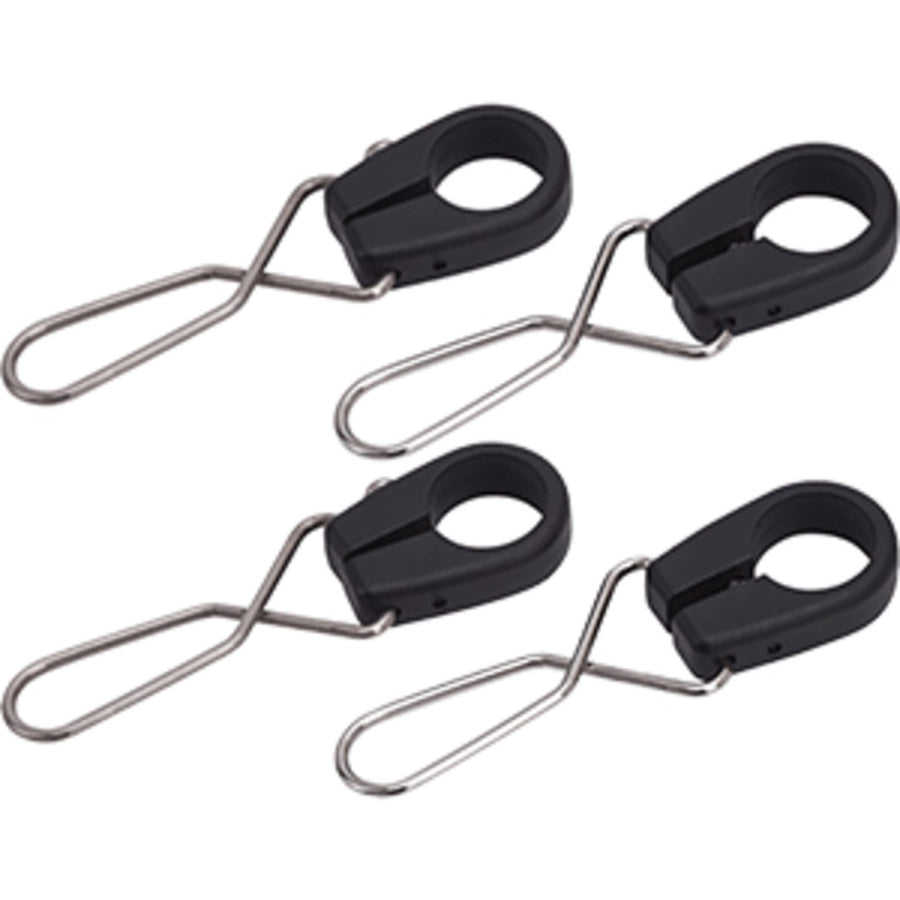 Sea-dog Nylon Flagpole Pennant Mounts & Stainless Clips - Pair