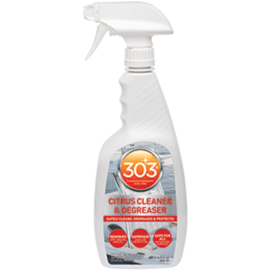 303 Marine Citrus Cleaner & Degreaser With Trigger Sprayer - 32oz *case Of 6*
