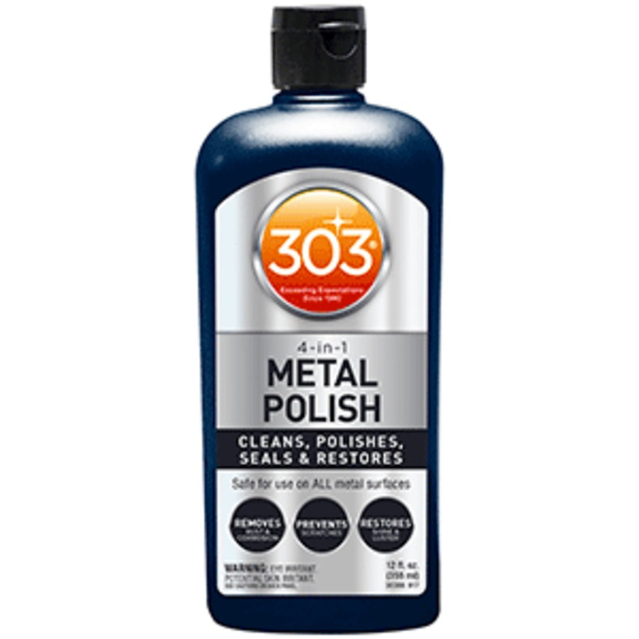 303 4-in-1 Metal Polish - 12oz *case Of 6*