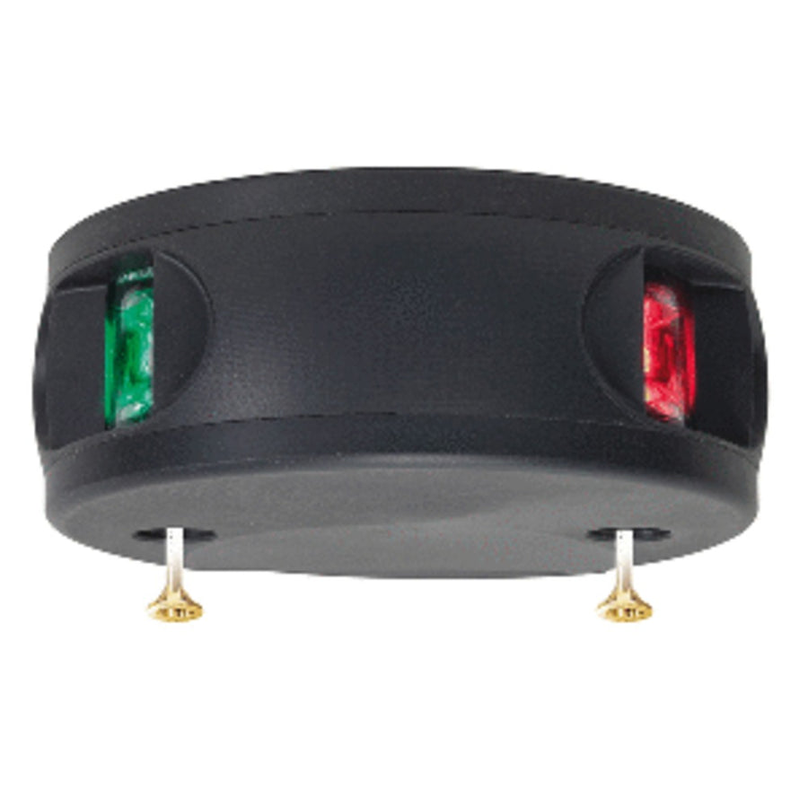 Aqua Signal Series 34 Bi-color Deck Mount Light - Black Housing